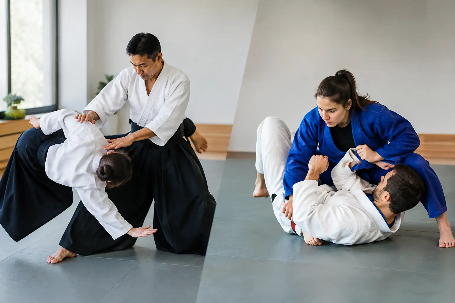 Aikido vs Jiu Jitsu for Confidence and Safety